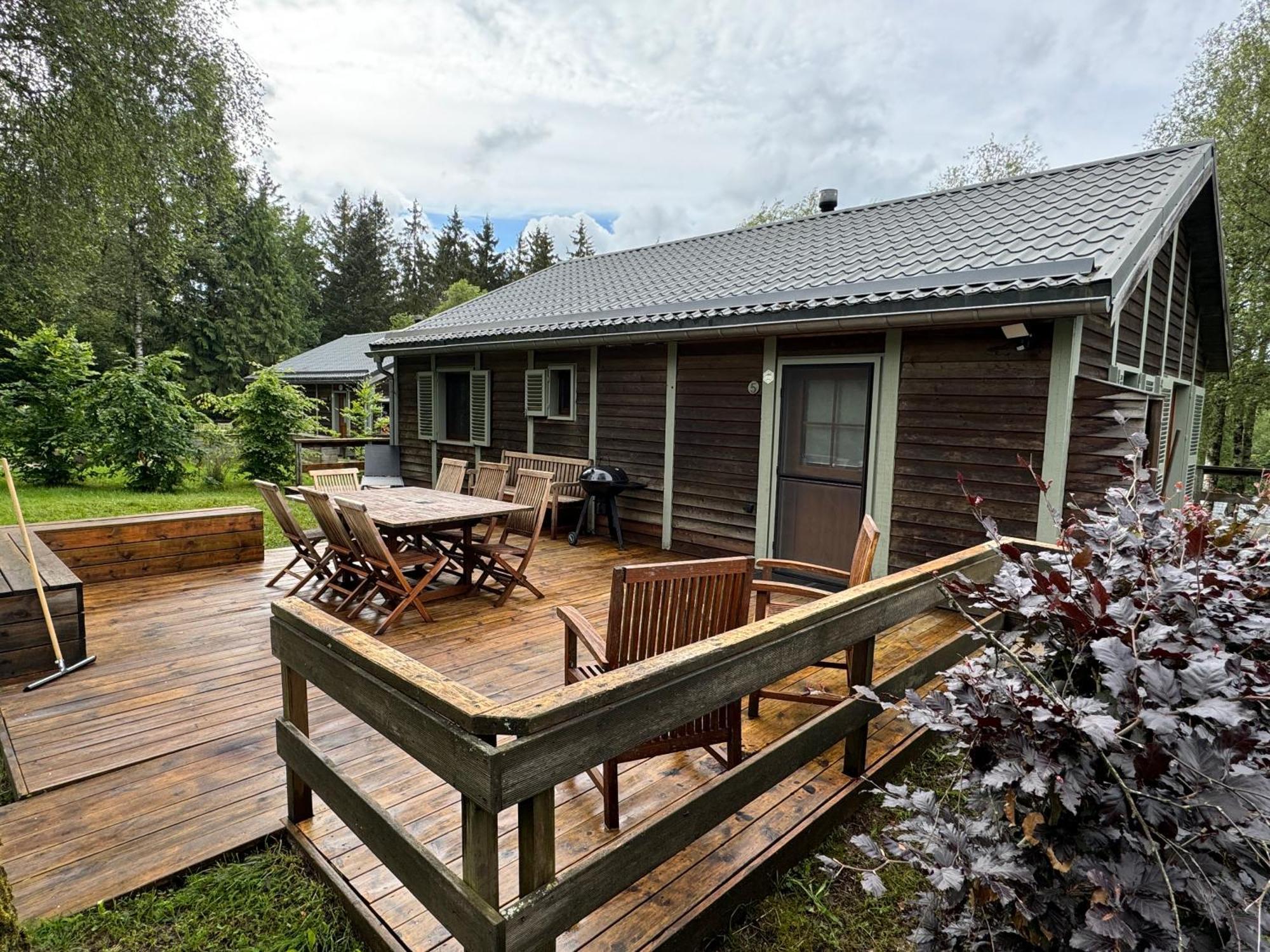 Chalet De Charme, Le "Caribou Lodge", Eifel Belge Бюллинген Экстерьер фото